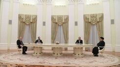 رئیسی و پوتین در کخ کرملین دیدار کردند +اولین عکس