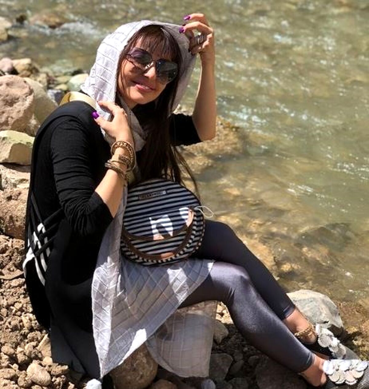 عکس لو رفته از حنابندان نفیسه روشن در ازدواج دوم/حلقه میلیاردی که همسر دوم خانم بازیگر برایش خرید! +عکس
