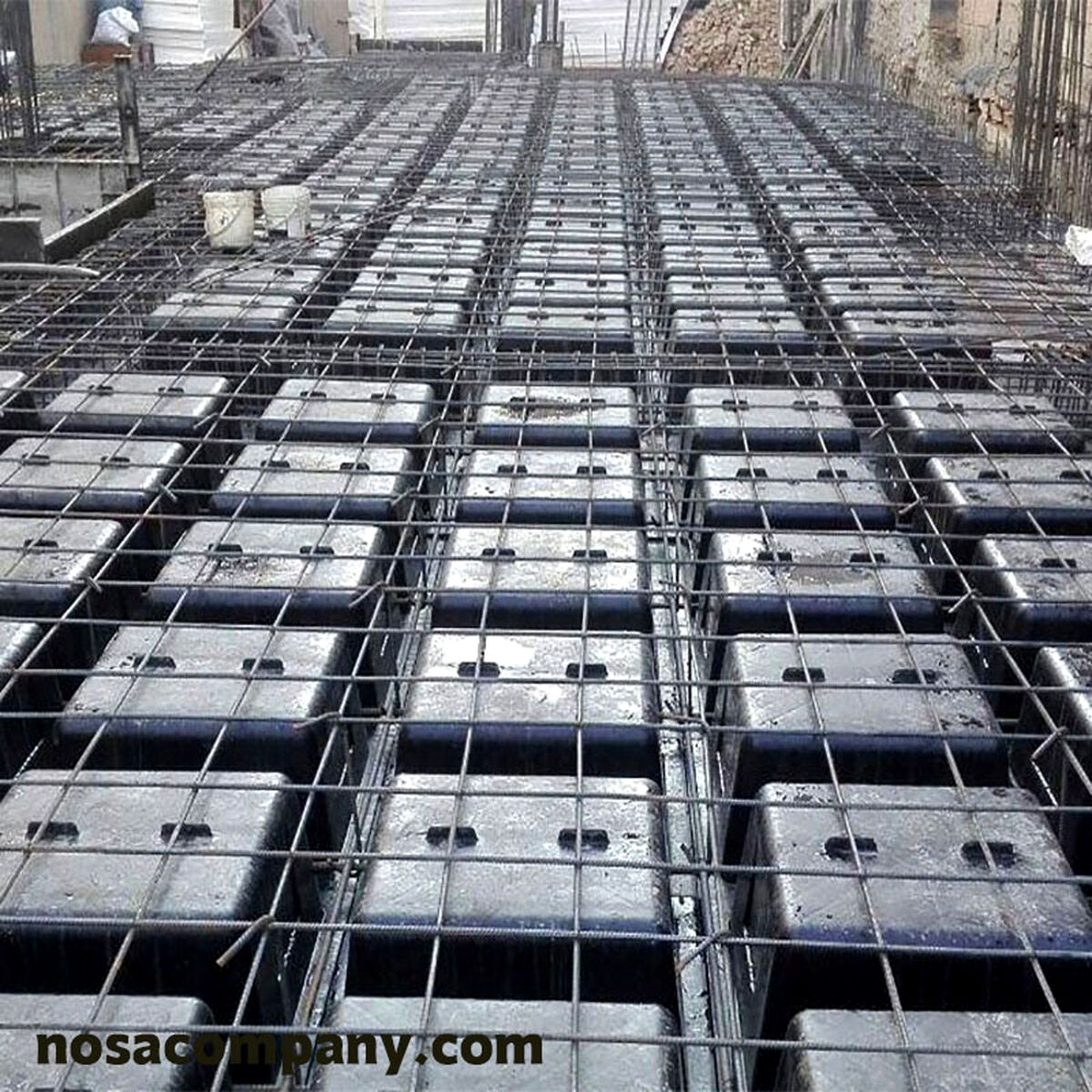 انواع ارتفاع و آرماتوربندی سقف وافل به چه صورت است؟