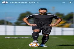 تصوویر فوق العاده از طارمی/ جایزه پوشکاش در دستان مهدی