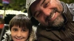 مادر و پسر برزو ارجمند در قاب تولد +عکس